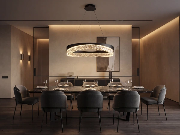 AURORA lampadario a sospensione in cristallo 800 - V30077 5