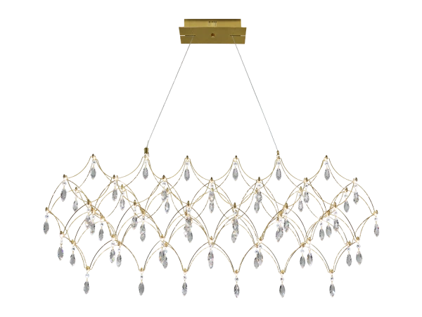 Lampadario a sospensione in cristallo JOYA 900 - V40026S 2