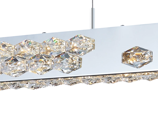 CLARIS lampadario a sospensione in cristallo 1000 - V30002 4