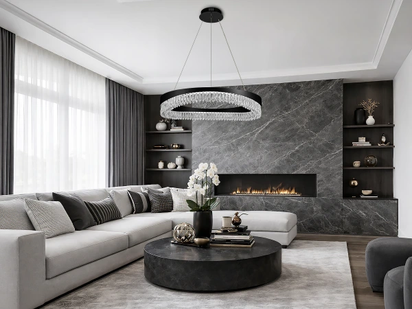 AURORA lampadario a sospensione in cristallo 800 - V30077 4