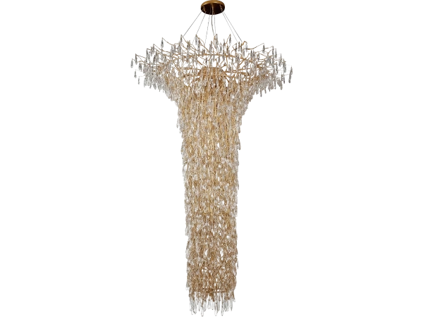 Lampadario a sospensione in cristallo GOCCIA 3300 - V20035