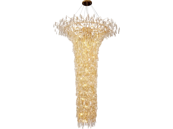 Lampadario a sospensione in cristallo GOCCIA 3300 - V20035 3