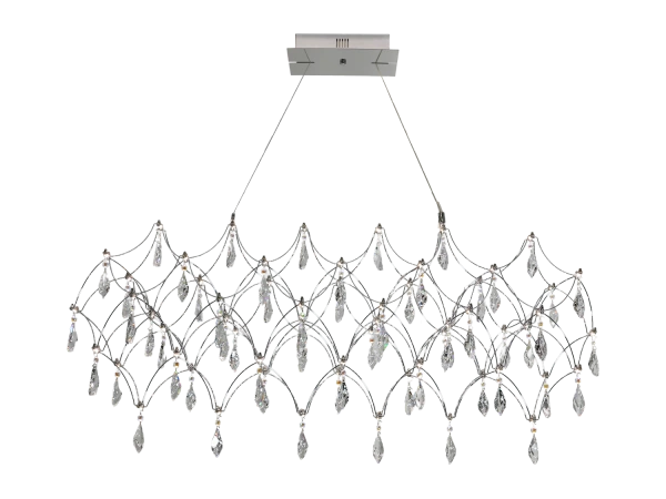 Lampadario a sospensione in cristallo JOYA 900 - V40015S 2