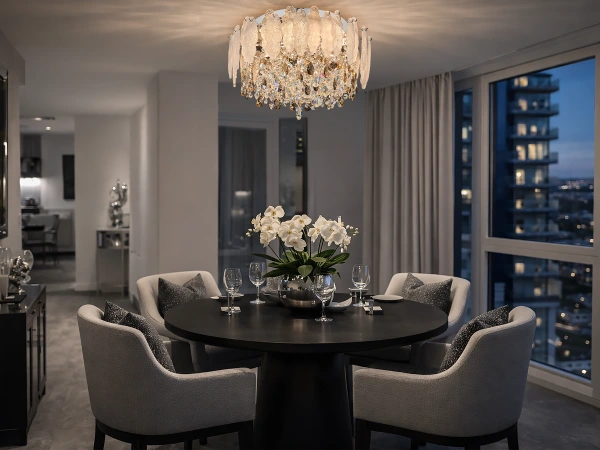 Lampadario a soffitto in cristallo GURU 600 - V20107 1