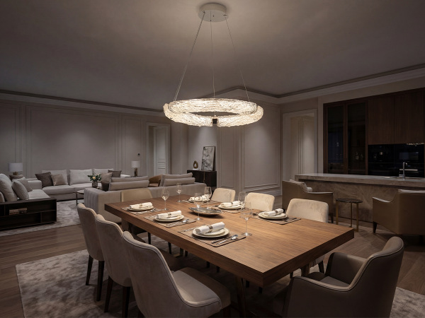 CORTEZA lampadario a sospensione 600 - V30033 3