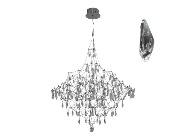 Lampadario a sospensione in cristallo JOYA 1030 - V40095S