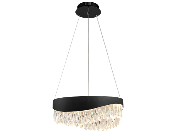 AURORA lampadario a sospensione in cristallo 450 - V30075 4