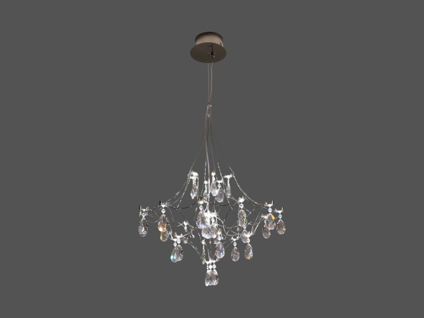 Lampadario a sospensione in cristallo JOYA 600 - V40072S 4