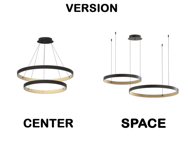 Lampada a sospensione PATRIOT 650+850 - V10236 11