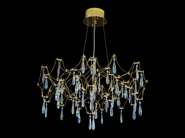 Lampadario a sospensione in cristallo JOYA 730 - V40042 4