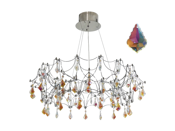 Lampadario a sospensione in cristallo JOYA 750 - V40053