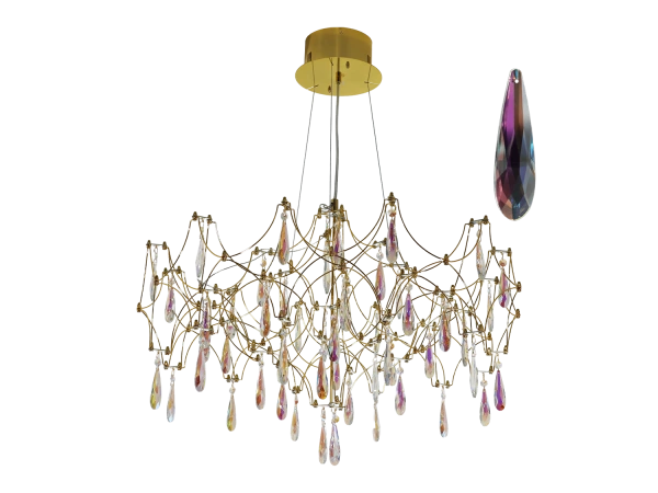 Lampadario a sospensione in cristallo JOYA 730 - V40042