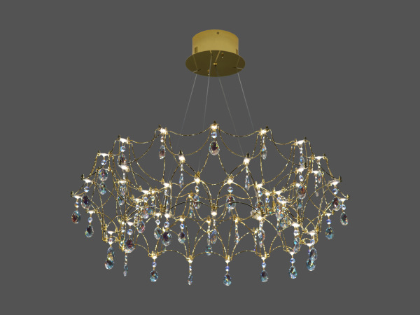 Lampadario a sospensione in cristallo JOYA 750 - V40061S 4