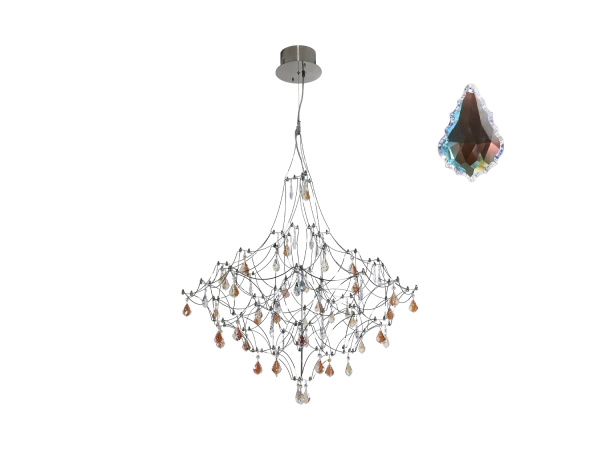 Lampadario a sospensione in cristallo JOYA 870 - V40083S