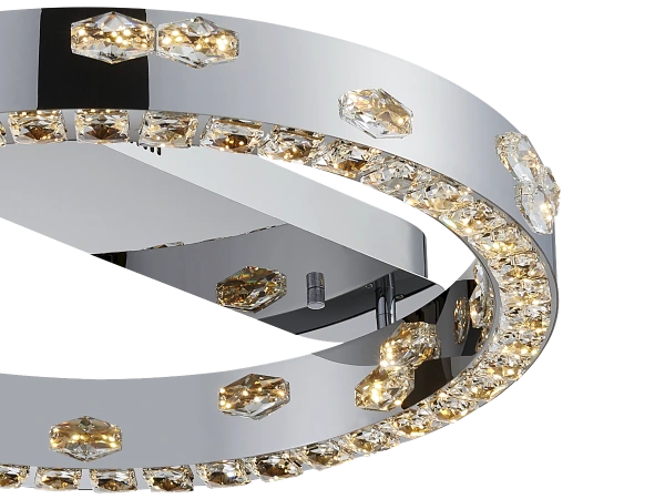 CLARIS lampadario a soffitto in cristallo 600 - V30007 5