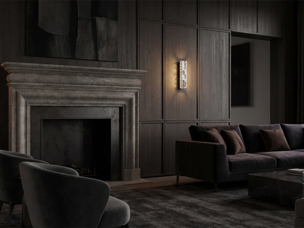 Lampada da parete in cristallo CLARIS - V30010 3