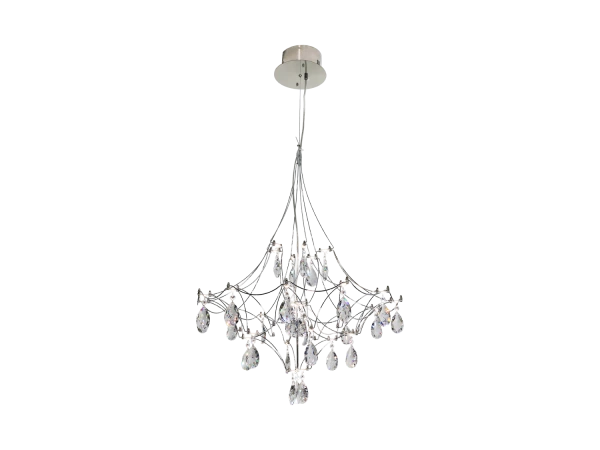 Lampadario a sospensione in cristallo JOYA 600 - V40072S 3