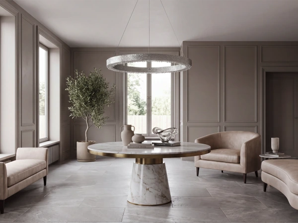 Lampadario a sospensione in cristallo SARITA 800 - V30143 2