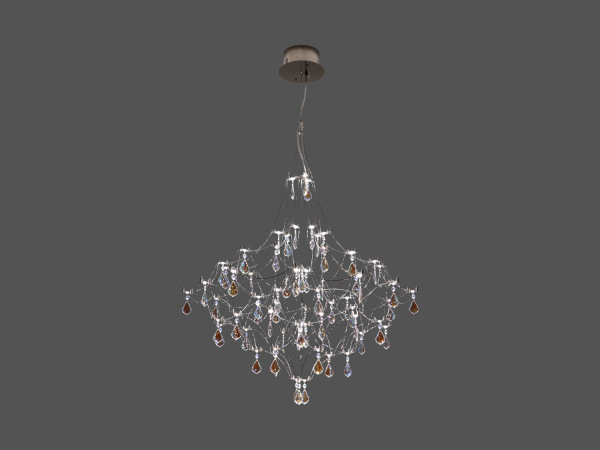 Lampadario a sospensione in cristallo JOYA 870 - V40083S 3