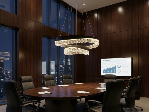 AURORA lampadario a sospensione in cristallo 800+450 - V30078 5