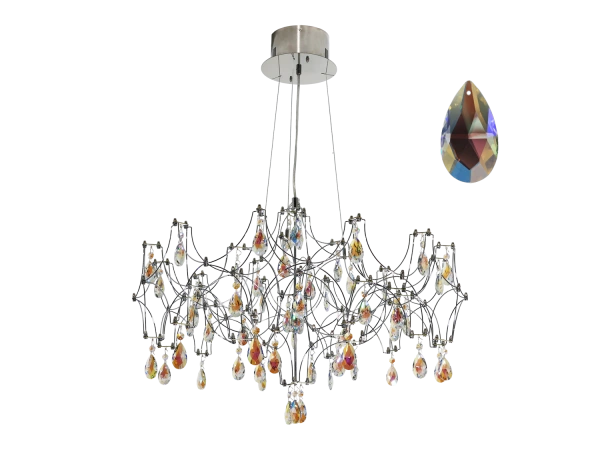 Lampadario a sospensione in cristallo JOYA 730 - V40031