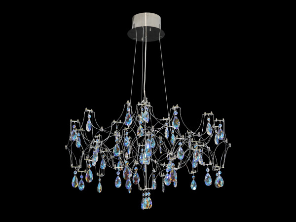 Lampadario a sospensione in cristallo JOYA 730 - V40031 4