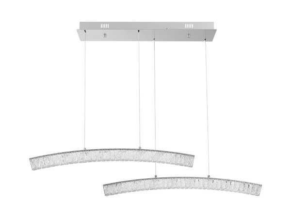LETICIA lampadario a sospensione in cristallo 840+840 - V30121