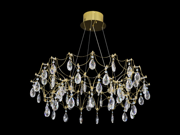 Lampadario a sospensione in cristallo JOYA 750 - V40062S 4