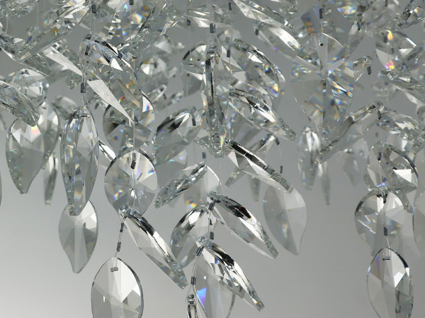 ELYSIA lampadario a soffitto in cristallo 800 - V20010 4