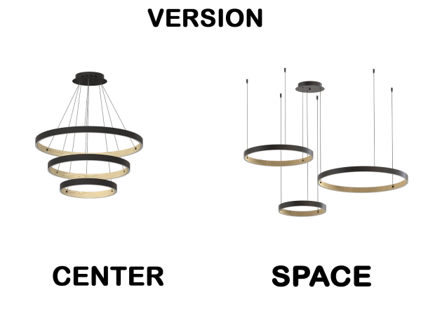 Lampada a sospensione PATRIOT 450+650+850 - V10237 11