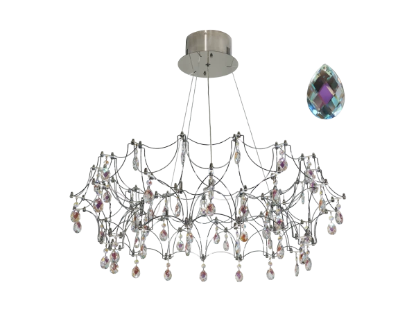 Lampadario a sospensione in cristallo JOYA 750 - V40051S