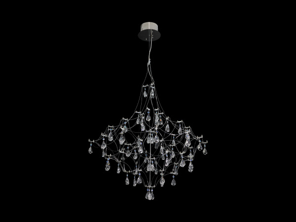 Lampadario a sospensione in cristallo JOYA 870 - V40084S 4