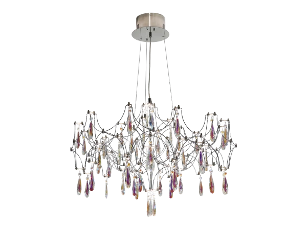 Lampadario a sospensione in cristallo JOYA 730 - V40032 2