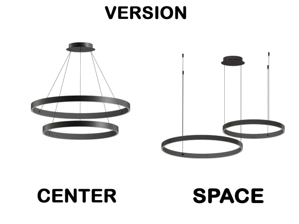 Lampada a sospensione PATRIOT 650+850 - V10243 11