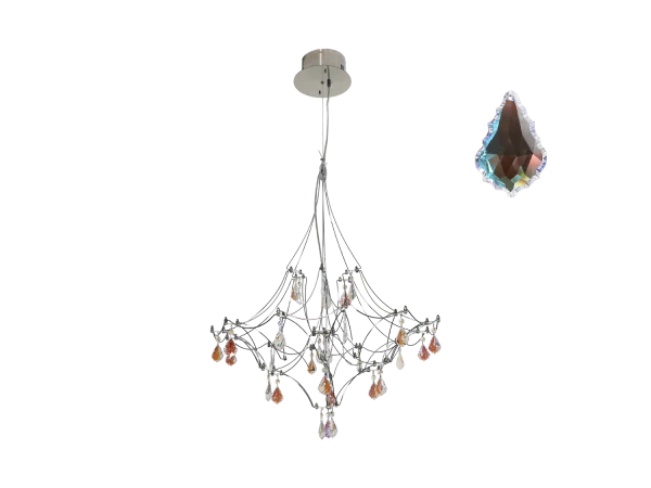 Lampadario a sospensione in cristallo JOYA 600 - V40073S