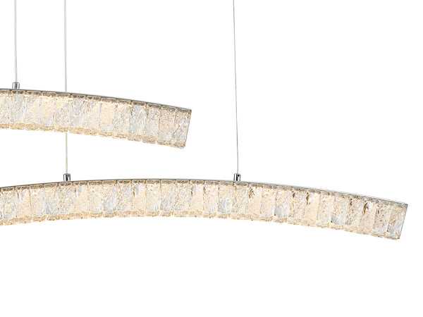 LETICIA lampadario a sospensione in cristallo 840+840 - V30121 6