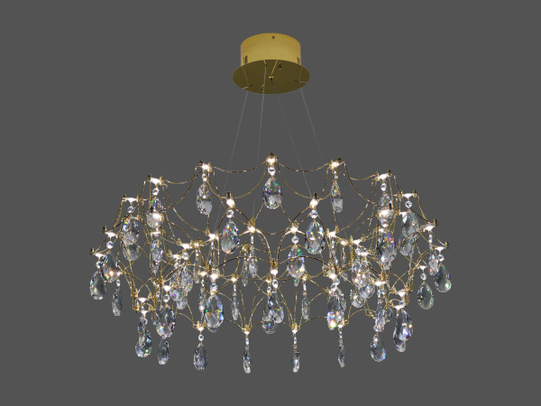 Lampadario a sospensione in cristallo JOYA 750 - V40062S 3
