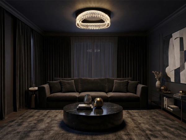 AURORA lampadario a soffitto in cristallo 600 - V30080 4