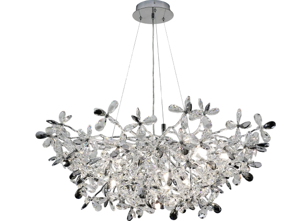 CATALEYA lampadario a sospensione in cristallo 800x300 - V20025 3