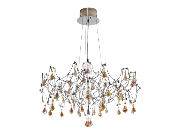 Lampadario a sospensione in cristallo JOYA 730 - V40033 2