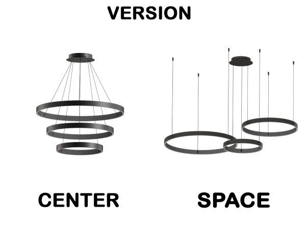 Lampada a sospensione PATRIOT 450+650+850 - V10244 11