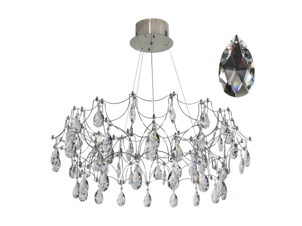 Lampadario a sospensione in cristallo JOYA 750 - V40052S