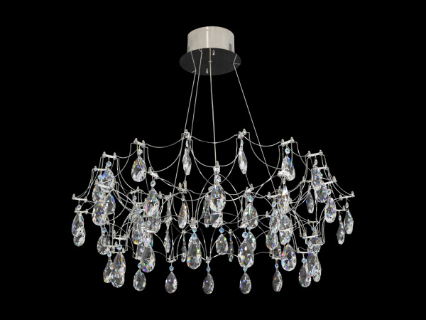 Lampadario a sospensione in cristallo JOYA 750 - V40052S 5