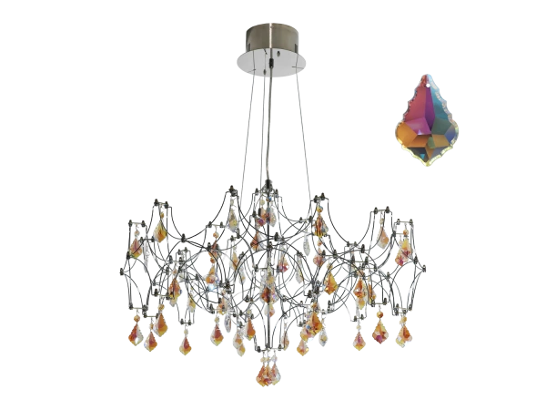 Lampadario a sospensione in cristallo JOYA 730 - V40033