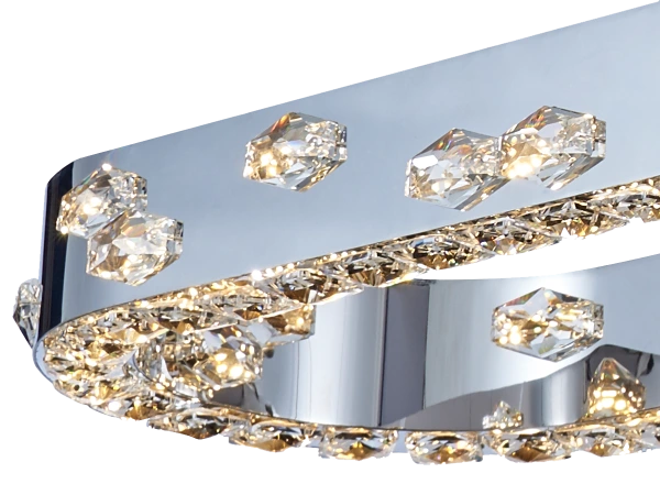 CLARIS lampadario a sospensione in cristallo 1100x320 - V30003 6