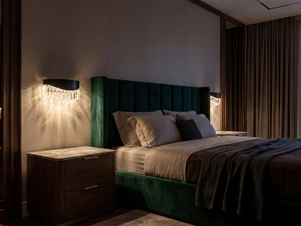 AURORA lampada da parete in cristallo - V30081 2