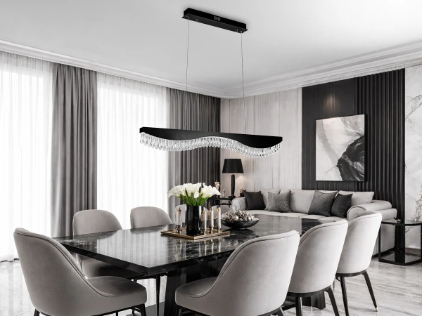 AURORA lampadario a sospensione in cristallo 1100 - V30071 3