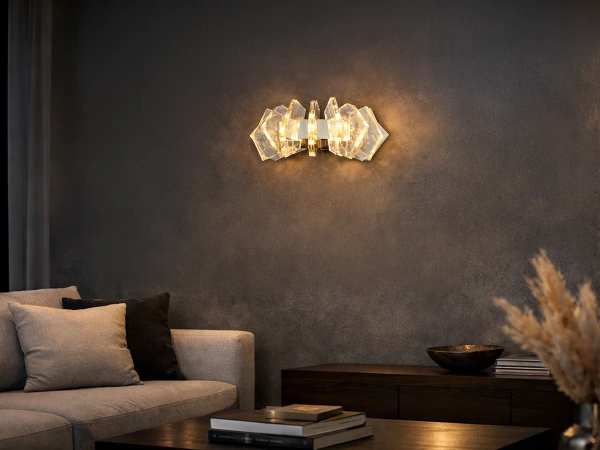 PIKASO Lampadario a parete in cristallo - V30025 2