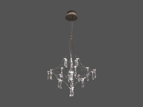Lampadario a sospensione in cristallo JOYA 600 - V40075S 3
