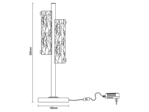 CORTEZA lampada da tavolo 580 - V30037 5
